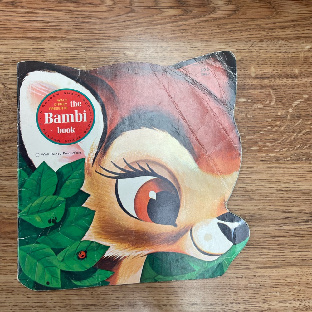 Vintage Bambi Golden Book